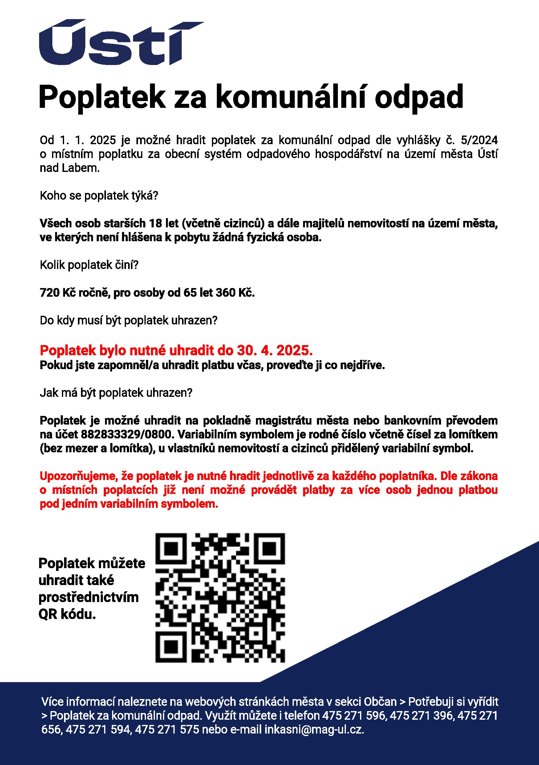 poplatek komunal letak verze kveten 2025 ustecke noviny po splatnosti page 001 | WebJET CMS